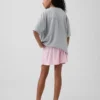 Pyjamas-shorts for barn i resirkulert pointelle