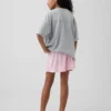 Pyjamas-shorts for barn i resirkulert pointelle