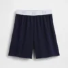 Pyjamas Shorts for barn med resirkulert logo