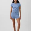 Pyjamas-Shorts i pointelle