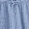 Pyjamas-Shorts i pointelle
