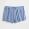 Pyjamas-Shorts i pointelle
