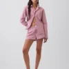 Pyjamas-shorts i poplin
