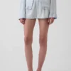 Pyjamas-shorts i poplin