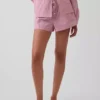 Pyjamas-shorts i poplin