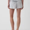 Pyjamas-shorts i poplin