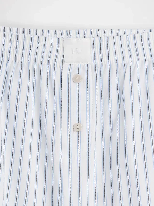 Pyjamas-shorts i poplin