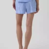 Pyjamas-shorts i poplin