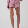 Pyjamas-shorts i poplin