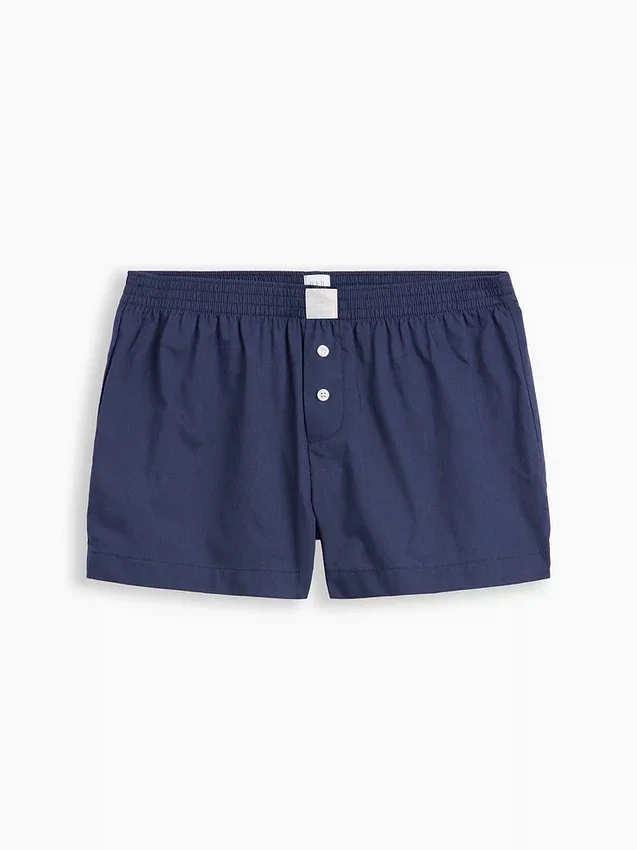 Pyjamas-shorts i poplin