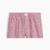 Pyjamas-shorts i poplin