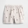 Pyjamas-shorts i resirkulert flanell for barn