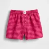Pyjamas-shorts i resirkulert flanell for barn