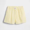 Pyjamas-shorts i resirkulert poplin for barn
