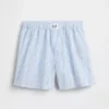 Pyjamas-shorts i resirkulert poplin for barn