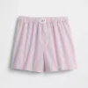 Pyjamas-shorts i resirkulert poplin for barn