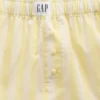 Pyjamas-shorts i resirkulert poplin for barn