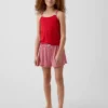 Pyjamas-Shorts i resirkulert ribbestrikk for barn