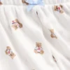 Pyjamas-Shorts i resirkulert ribbestrikk for barn