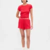 Pyjamas-Shorts i vaffelstrikk
