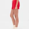 Pyjamas-Shorts i vaffelstrikk