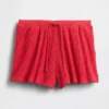 Pyjamas-Shorts i vaffelstrikk