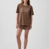 Pyjamas-T-skjorte i oversize med Nap-logo