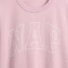 Pyjamas-T-skjorte i oversize med Nap-logo