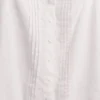 Pyjamas-tanktop i linblanding med pintuck-plissering