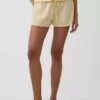 Pyjamasbukser i krøllet gasbind Shorts