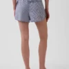 Pyjamasbukser i krøllet gasbind Shorts