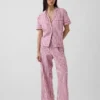 Pyjamasbukser i poplin