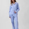 Pyjamasbukser i poplin