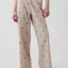 Pyjamasbukser i poplin