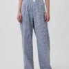 Pyjamasbukser i poplin