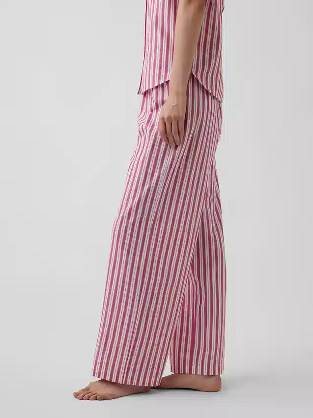 Pyjamasbukser i poplin