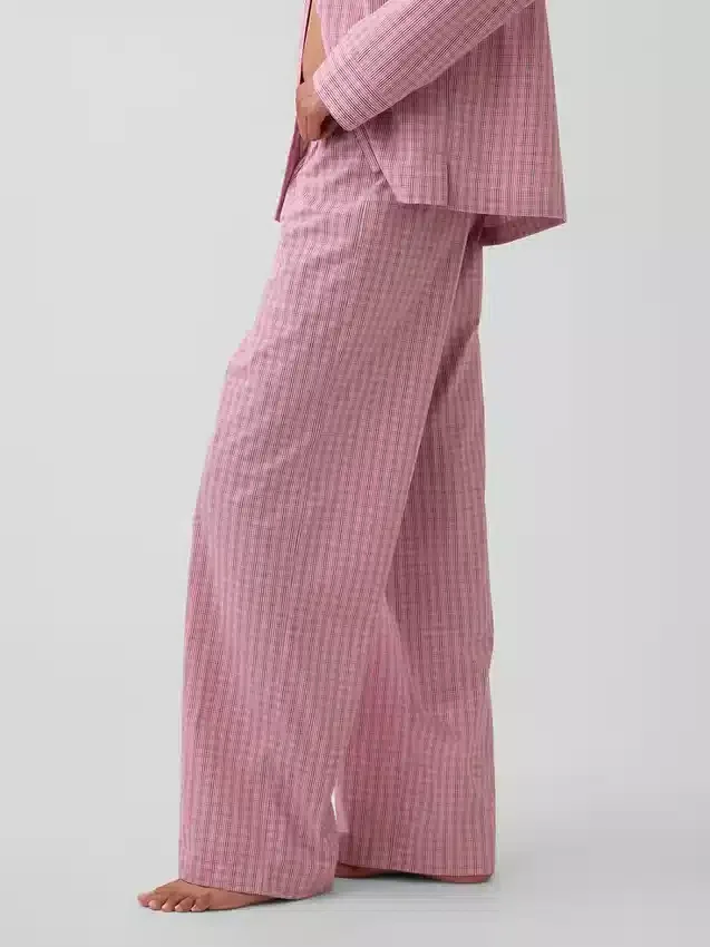 Pyjamasbukser i poplin