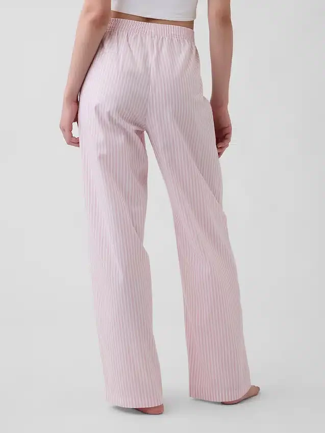 Pyjamasbukser i poplin