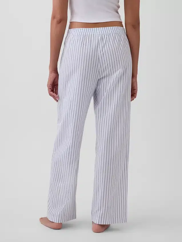 Pyjamasbukser i poplin