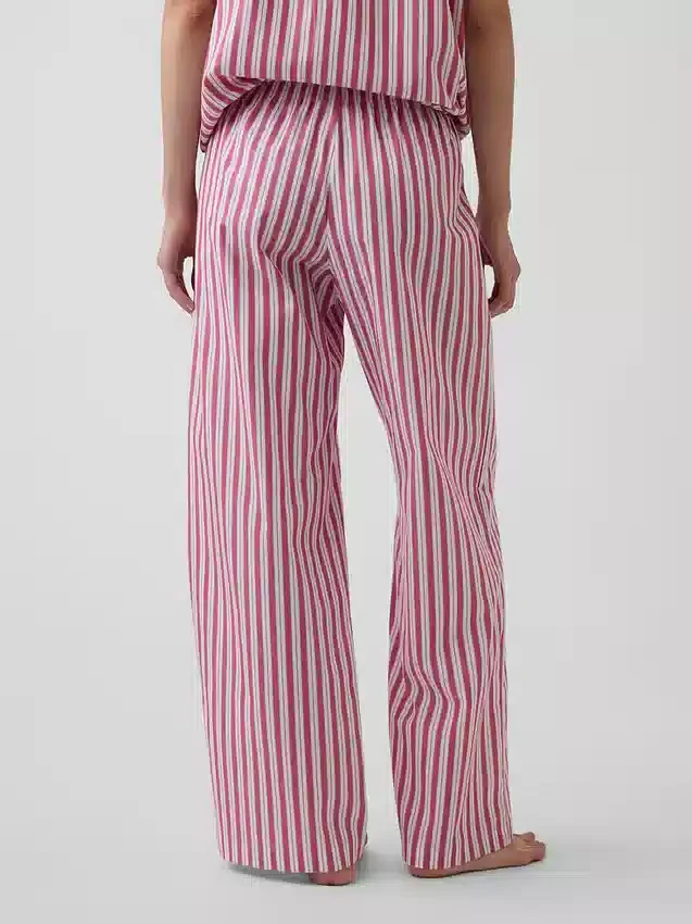Pyjamasbukser i poplin