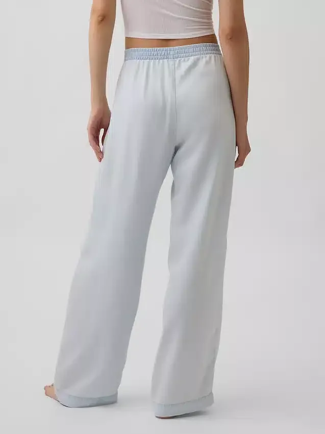 Pyjamasbukser i poplin