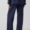 Pyjamasbukser i poplin