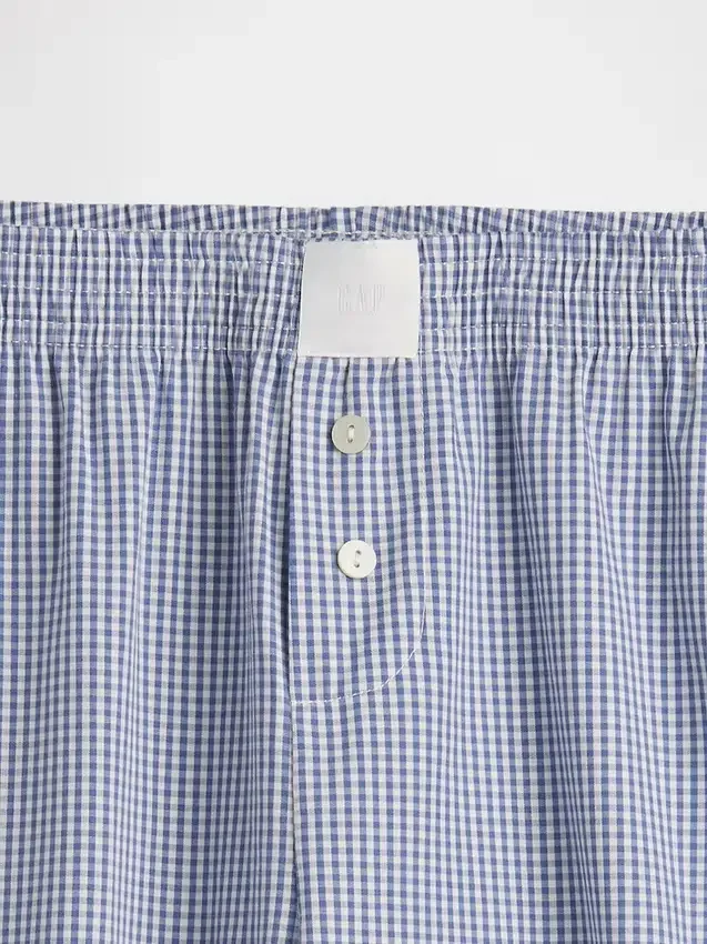 Pyjamasbukser i poplin