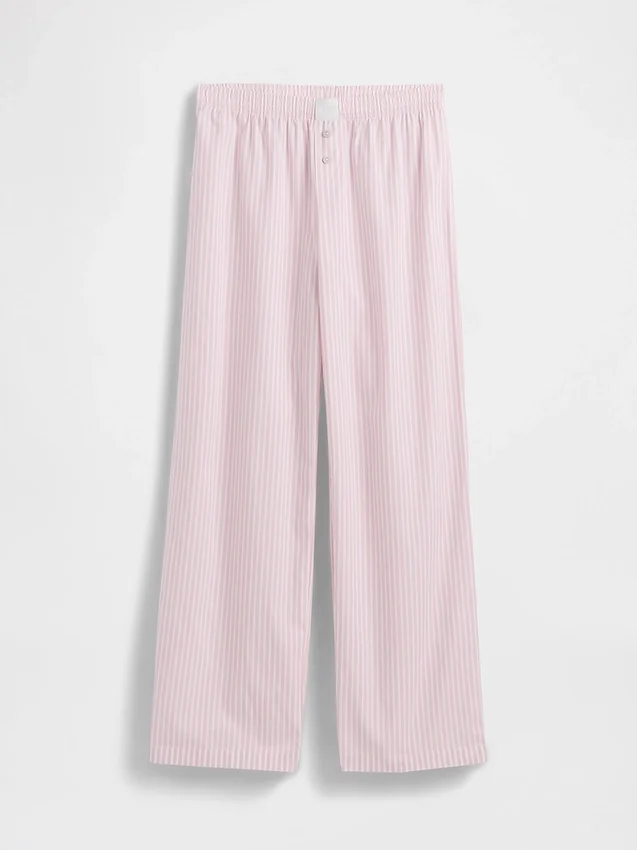 Pyjamasbukser i poplin