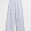 Pyjamasbukser i poplin