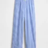 Pyjamasbukser i poplin