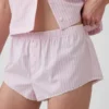 Pyjamasbukser i poplin Shorts