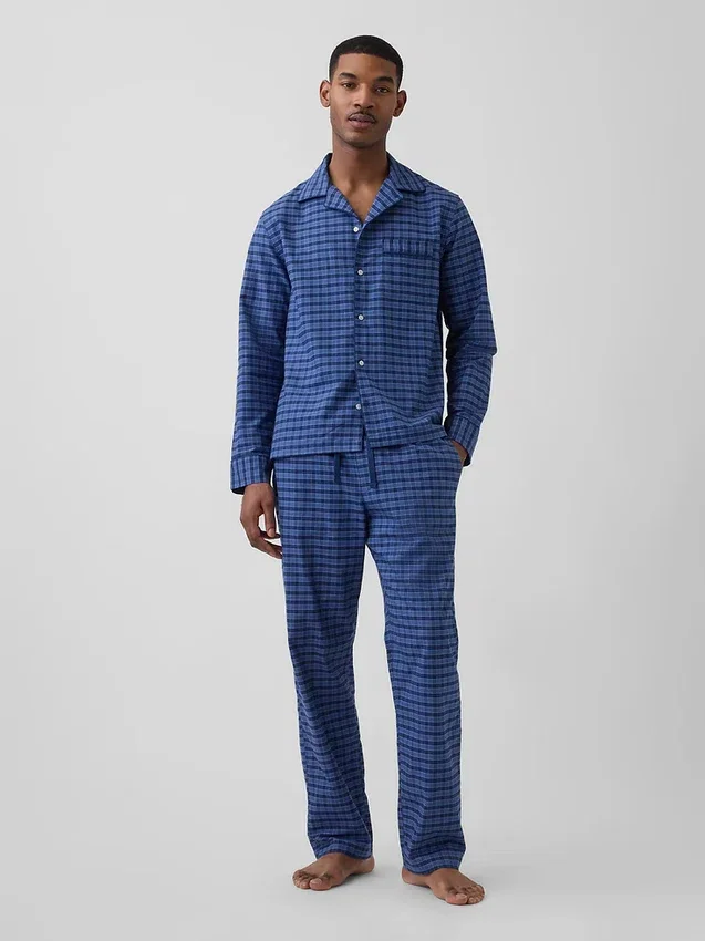 Pyjamasbukser med avslappet passform