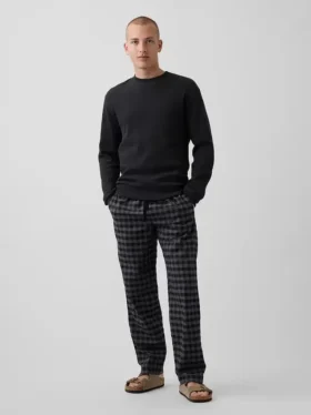 Pyjamasbukser med avslappet passform