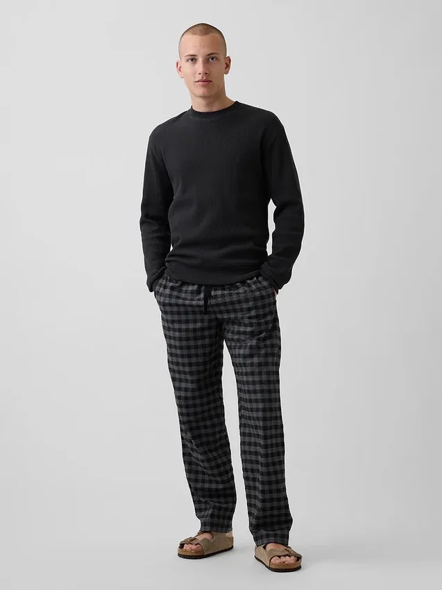 Pyjamasbukser med avslappet passform